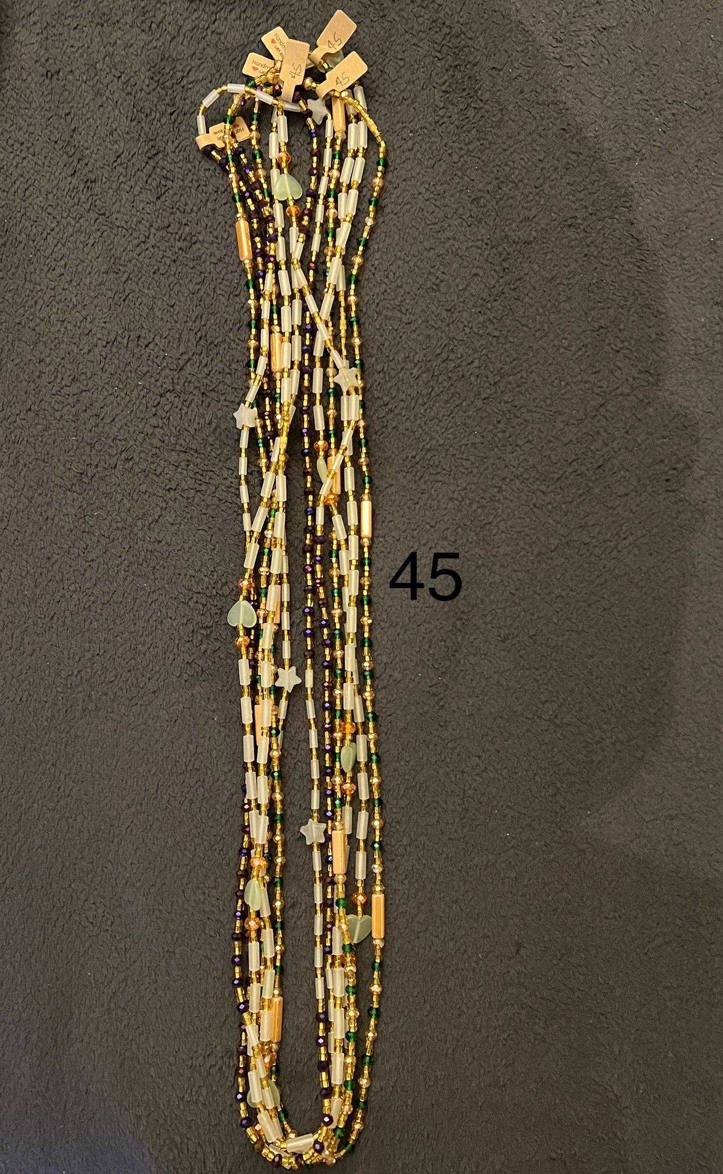 Authentic Handmade waist beads from Ghana