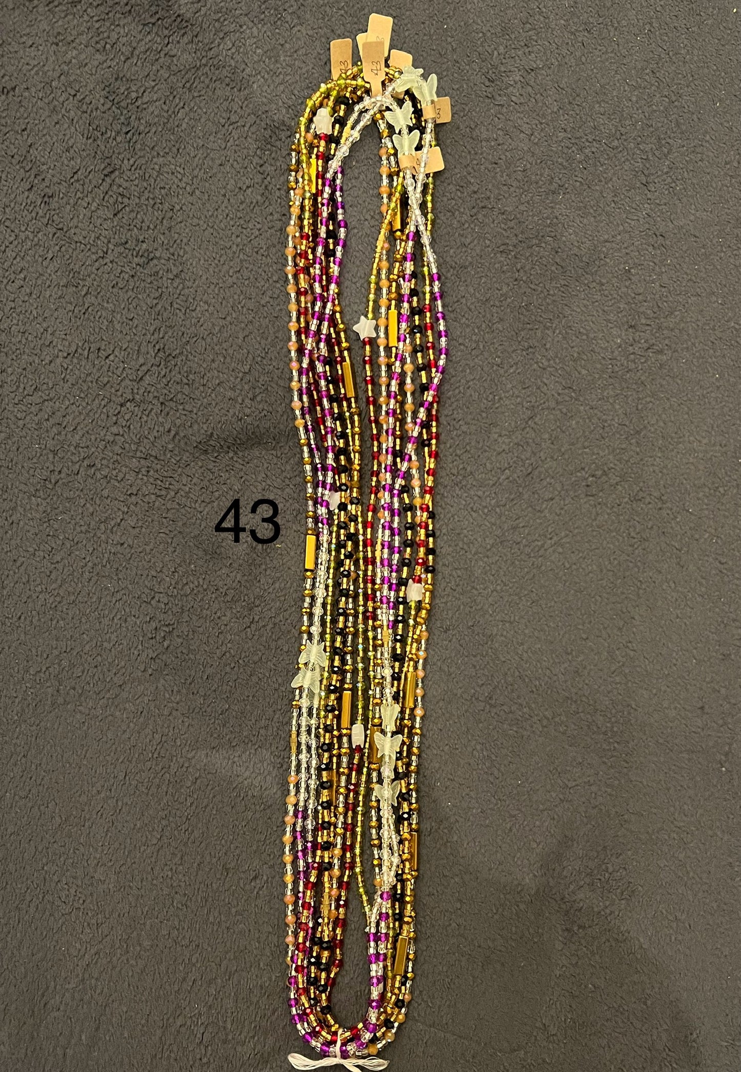 Authentic Handmade waist beads from Ghana