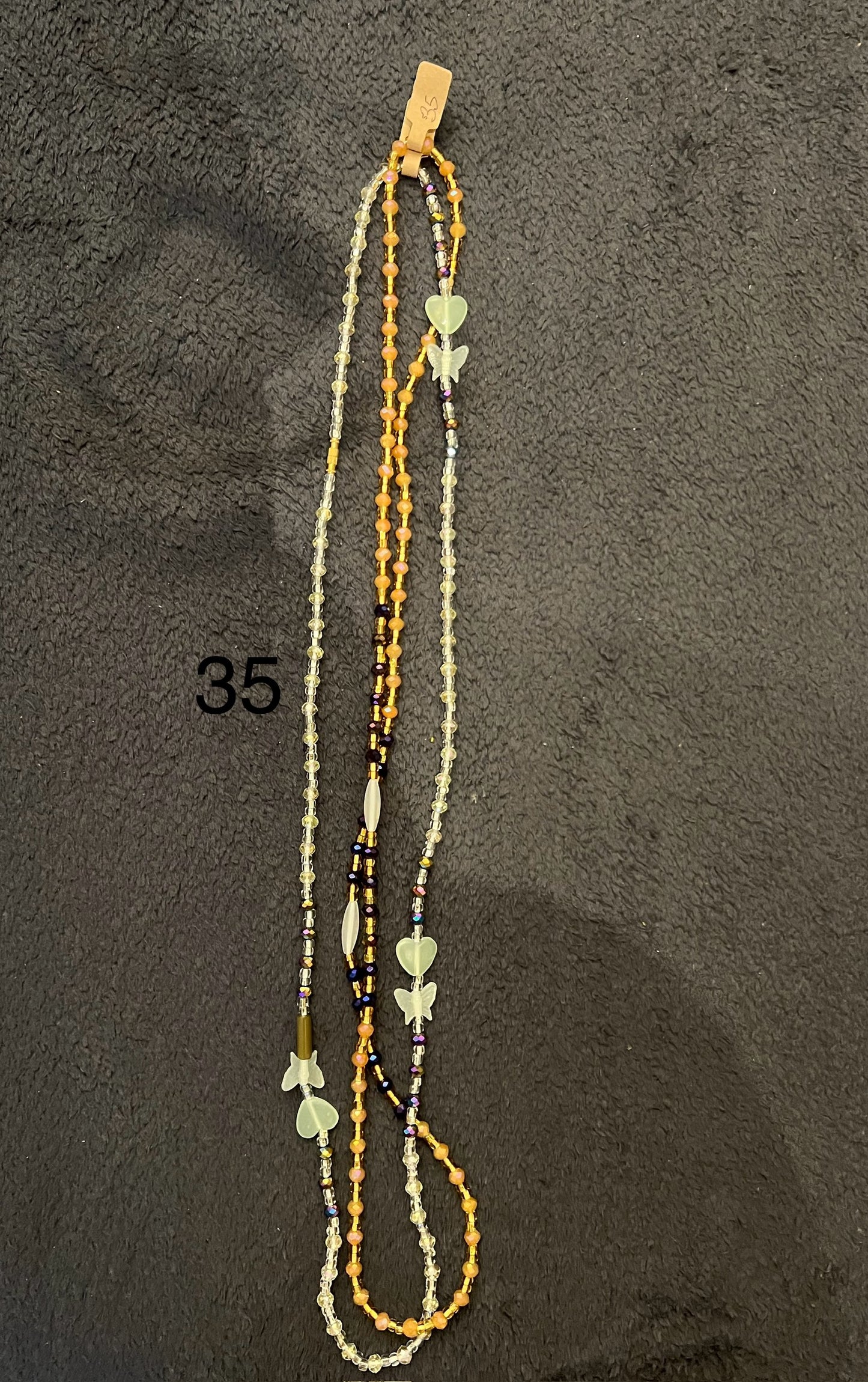 Authentic Handmade waist beads from Ghana